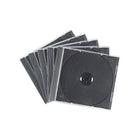 Staples CD Jewel Case - 10 Pack-Plastic jewel cases feature flap closure type, comes in black color