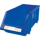 Hi-Stak Plastic Bins, Blue, CC239, 12 Pack-Guaranteed unbreakable and distortion-free from -40 to 120 degrees Celsius