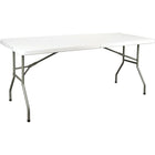 Polypropylene Fold in Half Tables-Easy to clean