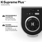 Keurig K-Supreme Plus Single Serve K-Cup Pod Coffee Maker - With Stainless Steel And MultiStream Technology - Silver-Multiple brew sizes: Brew a 118, 177, 237, 296, or 355 ml (4, 6, 8, 10, or 12 oz) cup