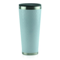 Minimal – Gobelet isotherme, 430 ml, blanc, paq./2-Conception légère et mince, adaptée aux enfants, avec motifs en nid d'abeille gaufrés pour une prise anti-dérapante