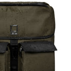 Lencca Logan 17" Laptop Travel Backpack - Green-Interior key clip