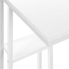 Monarch Specialties 3676 Accent Table - 25"H/White/White Metal-10