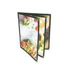 Futech 6-View Menu Holder GRN 8-1/2"W x 11"H, Green, 10 Pack-6 View booklet