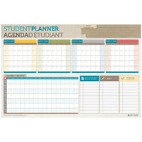 DAY-TIMER Reversible Student Planner 24" x 36"-Reversible: 30 or 120 day format