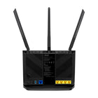 ASUS RT-AC67P/CA AC1900 Wireless Dual-Band Gigabit Router - Black-H-3.43" x W-8.66" x D-6.30"
