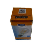 Northern Stars 84407 LED Light Bulb, A19 8W, Filament, Dimmable, Clear, Silver, 10 Pack-Clear