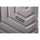 TOSCANO RIGOROSO 30" Hardside Large Luggage - Titanium Silver-Detachable Dual Glide Tech Wheel System