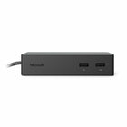 Microsoft Surface Dock - Black-Uses Surface Connect technology which enables high-speed transfer of video, audio, and data over a single cable