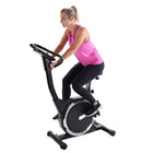 Stamina Magnetic Exercise Bike 345 - Black-Built-in drink holder