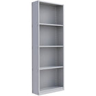 Metalware RK431 Boltless Shelving Unit, 5-Shelves, 36" x 12" x 100", Light Grey-Adjustable shelving system that provides high strength, yet economical storage capacity for your needs