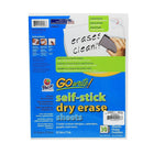 Array Dry Erase Sheets, Self-Adhesive, White, 8-1/2" x 11", 30 Sheets-Easy and convenient way to create a dry erase surface anywhere