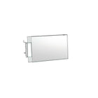 Azar Two-Sided Acrylic Sign Holder With Pegboard Grippers, 8.5" x 5.5", 10 Pack (103327)-Sign Holder