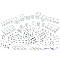 Azar 190-Piece X-Large Pegboard Organizer Accessory Kit-Sold in Multiples of: 1