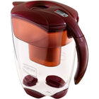 Mavea Elemaris XL 9-Cup Water Filtration Pitcher, Ruby Red (M1018906)-Intelligent Filter Status: Mavea Meter filter life indicator