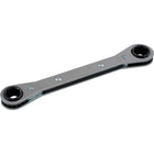 Gray Tools 3/4" X 7/8" 12 Point, Flat Ratcheting Box Wrench, Mirror Chrome Finish-Size: 3/4" x 7/8"