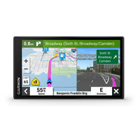 Garmin DriveSmart 66 MT GPS Navigator with 6" Display and Traffic Alerts - Black-6" high-resolution (1280 x 720 pixels) navigator display includes map updates of North America