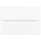 JAM Paper A7 Foil Lined Envelopes, 5.25 x 7.25, White with Gold Lining, 250 Pack (3243663H)-Blank interior for personalized message