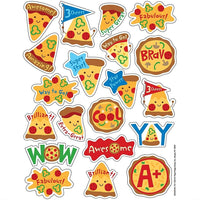 Eureka Pizza Stickers - Scented (EU-650934)-Reward Stickers