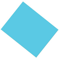 UCreate Coated Poster Board, Light Blue, 22" x 28", 25 Sheets-12 pt. thickness
