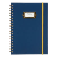 General Supply Goods + Co Placard Notebook - B5 (6.9 x 9.8 in) - 180 Pages - Navy Blue-180 Pages per notebook