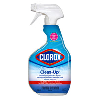 Clorox Clean-Up Disinfecting Bleach Cleaner Spray - Fresh Scent - 946 mL-All purpose cleaner powered by bleach removes tough stains on contact