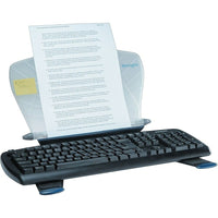 Kensington Premium In-Line Book and Document Holder-Copyholder places books and documents in line with the keyboard and monitor, eliminating the need to turn your head as you type