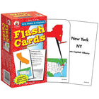 Carson Dellosa U.S. States & Capitals Flash Cards (CD-3913)-For ages 8-11/ Grade 3-5