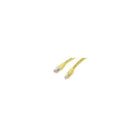 StarTech C6PATCH1YL 1' Cat 6 Molded Patch Cable, Yellow-RJ-45 Male connector on both sides for dependable network connectivity