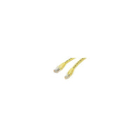 StarTech C6PATCH1YL 1' Cat 6 Molded Patch Cable, Yellow-RJ-45 Male connector on both sides for dependable network connectivity