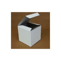 Wamaco #33 Gift Box, White, 3" x 3" x 3", 100 Pack-Manufactured from 100 % recycled material, recyclable & biodegradable