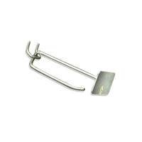 Azar Displays 4" x 0.187" Metal Scan Hooks, 50 Pack-4"H x 0.187" (Dia)