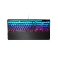 SteelSeries Apex 5 Gaming Keyboard-Hybrid blue mechanical gaming switches guaranteed for 20 million keypresses