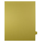 Mark Maker Legal Exhibit Index Tab Buff Single Tabs, 1/25th Cut, Letter Size, No Holes, Number 71, 25 Pack-Buff Single Tabs, 1/25th Cut