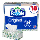 Royale Original 2-Ply Facial Tissues - 18 Pack-Royale Tissue Products are Carbon Neutral. With Royale tissue products you can care about the environment, without having to compromise quality