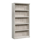 Sauder Miscellaneous Storage 5-Shelf Bookcase - 69.76" H - White Plank (426423)-Standard - White Plank - Engineered Wood