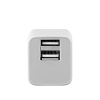 Basic Tech Dual USB Wall Charger White-Universal