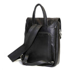 Ashlin Mariah Ladies' Purse-Knapsack with Zippered Organizer, Credit Card Pockets, Black-Finished Dimensions (in): 8.3" x 11.4" x 2.4"