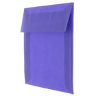 JAM Paper 6 x 6 Square Envelopes, Primary Blue Translucent Vellum, 100 Pack (PACV517g)-Size: 6" x 6"