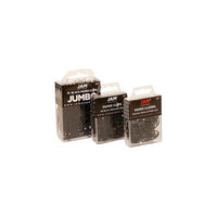 JAM Paper Coloured Standard Paper Clips, Small, Black Paperclips, 150 Pack (21825140g)-Size: 1.13" x 0.25"