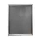 Eddie's Lockable Snap Frame Poster Holder - 22" x 28" - Silver Aluminum - 2 Pack (120666-2)-Aluminum - Silver
