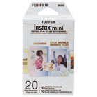 Fujifilm Instax Mini Instant Film - Blue Marble/ Macaron - 2 Pack-Instax Mini instant photos with 2 luxe border designs
