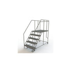 Tri-Arc Mobile Work Platform, 5 Step, 50" x 48" (WLWP153648SL)-Frame Material: Steel
