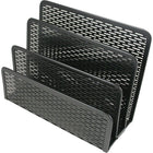 Artistic Products 3-Compartment Metal Letter Sorter-Punched flat metal construction