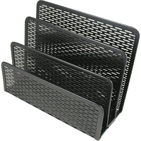 Artistic Products 3-Compartment Metal Letter Sorter-Punched flat metal construction