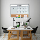 MasterVision 3-in-1 Dry-Erase Calendar Planner Board - Silver Frame - 24" H x 36" W-8
