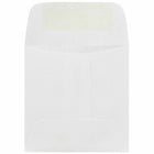 JAM Paper Mini Square Envelopes - 2.375" x 2.375" - White - 50 Pack -Size: 2.38 x 2.38 inches (Not Mailable)