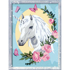 Ravensburger CreArt Unicorn Portrait Painting by Numbers Series D-Creativity: CreArt inspires those who may not think they are artistic. The guided experience builds confidence and a sense of accomplishment. 
