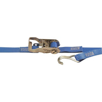 Kinedyne Heavy-Duty Utility Straps, Wire Hook, 1" W x 13' L, 167 Lbs. (76 Kg) Working Load Limit - 5 Pack-Length: 13'