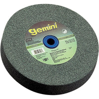 Norton Bench Grinding Wheels - 6" Dia. - Gemini - 2 Pack-Arbor Size 1"